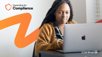 Person working on a macos laptop